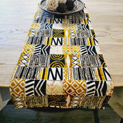 Set of 2 Table Runners 160x35cm | 180x35 | 200x35cm | 100% Cotton African Print Fabric