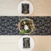 Table Runner and Set of 8 Napkins | 100% Cotton African Print Fabric