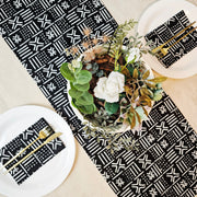 Table Runner and Set of 8 Napkins | 100% Cotton African Print Fabric