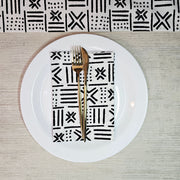 Table Runner and Set of 8 Napkins |  100% Cotton African Print Fabric