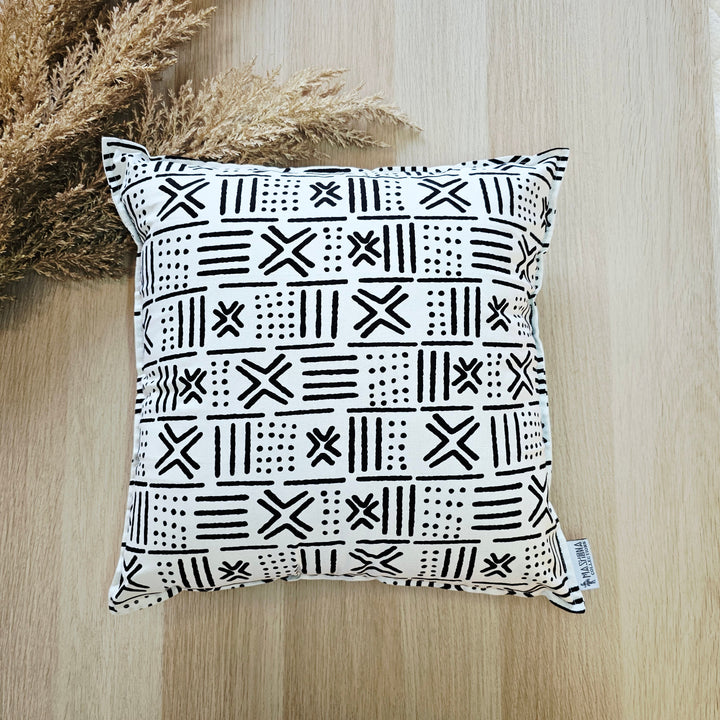 Set of 2 | 4 Cushion Covers |45x45cm | 100% Cotton Wax Ankara Fabric