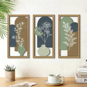 Rustic Wooden Wall Hanging Decor with Hollow Design for Bedroom and Living Room, Wall Art Decoration