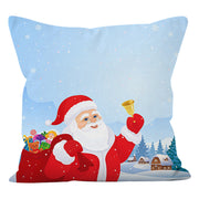 Christmas sofa decoration pillow cover super soft Santa Claus snowman pillowcase holiday cushion
